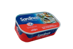 [060101001] SARDINAS EN ACEITE VEGETAL SAN CIPRIANO 125 GRAMOS (CX50 UND)
