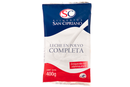 [090101002] LECHE EN POLVO COMPLETA SAN CIPRIANO (24X400GR)